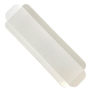 Cubeta cartón base blanca rectangular para brazos y bandas Venecia